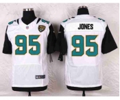 nike nfl jerseys jacksonville jaguars #95 jones white[Elite]