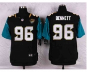 nike nfl jerseys jacksonville jaguars #96 bennett black[Elite]