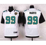 nike nfl jerseys jacksonville jaguars #99 marks white[Elite]