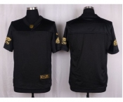 nike nfl jerseys jacksonville jaguars blank black gold collection[Elite]