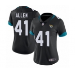 Women Jacksonville Jaguars #41 Josh Allen Black Team Color Vapor Untouchable Limited Player Football Jersey