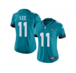 Women Nike Jacksonville Jaguars #11 Marqise Lee Teal Green Team Color Stitched NFL Vapor Untouchable Limited Jersey