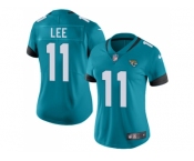 Women Nike Jacksonville Jaguars #11 Marqise Lee Teal Green Team Color Stitched NFL Vapor Untouchable Limited Jersey