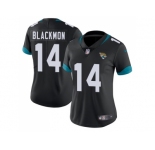 Women Nike Jacksonville Jaguars #14 Justin Blackmon Black Alternate Stitched NFL Vapor Untouchable Limited Jersey