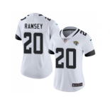 Women Nike Jacksonville Jaguars #20 Jalen Ramsey White Stitched NFL Vapor Untouchable Limited Jersey
