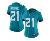 Women Nike Jacksonville Jaguars #21 A.J. Bouye Teal Green Team Color Stitched NFL Vapor Untouchable Limited Jersey