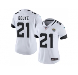 Women Nike Jacksonville Jaguars #21 A.J. Bouye White Stitched NFL Vapor Untouchable Limited Jersey