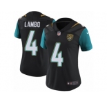 Women Nike Jacksonville Jaguars #4 Josh Lambo Black Alternate Vapor Untouchable Limited Player NFL Jersey