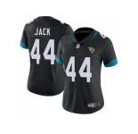 Women Nike Jacksonville Jaguars #44 Myles Jack Black Alternate Stitched NFL Vapor Untouchable Limited Jersey