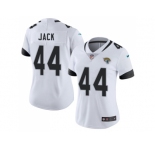 Women Nike Jacksonville Jaguars #44 Myles Jack White Stitched NFL Vapor Untouchable Limited Jersey