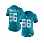 Women Nike Jacksonville Jaguars #56 Dante Fowler Jr Teal Green Team Color Stitched NFL Vapor Untouchable Limited Jersey
