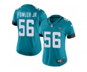 Women Nike Jacksonville Jaguars #56 Dante Fowler Jr Teal Green Team Color Stitched NFL Vapor Untouchable Limited Jersey