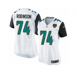 Women Nike Jacksonville Jaguars #74 Cam Robinson Game White NFL Jersey