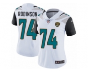 Women Nike Jacksonville Jaguars #74 Cam Robinson White Vapor Untouchable Limited Player NFL Jersey