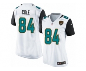 Women Nike Jacksonville Jaguars #84 Keelan Cole Game White NFL Jersey