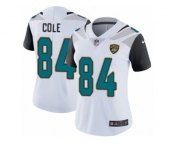 Women Nike Jacksonville Jaguars #84 Keelan Cole White Vapor Untouchable Limited Player NFL Jersey
