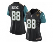 Women Nike Jacksonville Jaguars #88 Allen Hurns Limited Black Alternate NFL Jersey