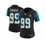 Women Nike Jacksonville Jaguars #99 Marcell Dareus Black Alternate Vapor Untouchable Limited Player NFL Jersey