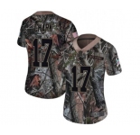 Women's Jacksonville Jaguars #17 DJ Chark Camo Rush Realtree Limited Football Jersey