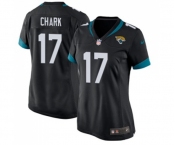 Women's Jacksonville Jaguars #17 DJ Chark Game Teal Green Team Color Football Jersey