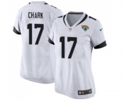 Women's Jacksonville Jaguars #17 DJ Chark Game White Football Jersey
