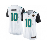 Women's Nike Jacksonville Jaguars #10 Brandon Allen Game White NFL Jersey
