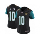 Women's Nike Jacksonville Jaguars #10 Brandon Allen Vapor Untouchable Limited Black Alternate NFL Jersey