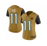 Women's Nike Jacksonville Jaguars #11 Marqise Lee Limited Gold Rush NFL Jersey