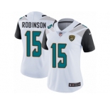 Women's Nike Jacksonville Jaguars #15 Allen Robinson White Vapor Untouchable Limited Player NFL Jersey
