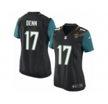 Women's Nike Jacksonville Jaguars #17 Arrelious Benn Game Black Alternate NFL Jersey