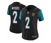 Women's Nike Jacksonville Jaguars #2 Jason Myers Vapor Untouchable Limited Black Alternate NFL Jersey
