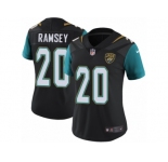 Women's Nike Jacksonville Jaguars #20 Jalen Ramsey Vapor Untouchable Limited Black Alternate NFL Jersey