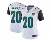 Women's Nike Jacksonville Jaguars #20 Jalen Ramsey White Vapor Untouchable Limited Player NFL Jersey