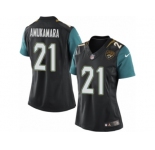 Women's Nike Jacksonville Jaguars #21 Prince Amukamara Limited Black Alternate NFL Jersey