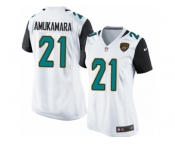 Women's Nike Jacksonville Jaguars #21 Prince Amukamara Limited White NFL Jersey