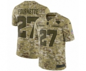 Women's Nike Jacksonville Jaguars #27 Leonard Fournette Limited Camo 2018 Salute to Service NFL Jersey