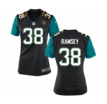 Women's Nike Jacksonville Jaguars #38 Jalen Ramsey Black Alternate NFL Jersey