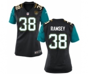 Women's Nike Jacksonville Jaguars #38 Jalen Ramsey Black Alternate NFL Jersey