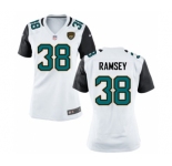 Women's Nike Jacksonville Jaguars #38 Jalen Ramsey White NFL Jersey