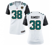 Women's Nike Jacksonville Jaguars #38 Jalen Ramsey White NFL Jersey
