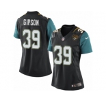 Women's Nike Jacksonville Jaguars #39 Tashaun Gipson Limited Black Alternate NFL Jersey