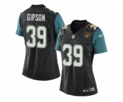 Women's Nike Jacksonville Jaguars #39 Tashaun Gipson Limited Black Alternate NFL Jersey