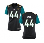 Women's Nike Jacksonville Jaguars #44 Myles Jack Black Alternate NFL Jersey