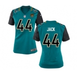 Women's Nike Jacksonville Jaguars #44 Myles Jack Teal Green Team Color NFL Jersey