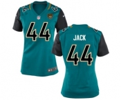 Women's Nike Jacksonville Jaguars #44 Myles Jack Teal Green Team Color NFL Jersey