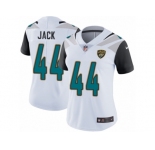 Women's Nike Jacksonville Jaguars #44 Myles Jack White Vapor Untouchable Limited Player NFL Jersey