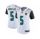 Women's Nike Jacksonville Jaguars #5 Blake Bortles White Vapor Untouchable Limited Player NFL Jersey