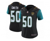 Women's Nike Jacksonville Jaguars #50 Telvin Smith Vapor Untouchable Limited Black Alternate NFL Jersey