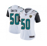 Women's Nike Jacksonville Jaguars #50 Telvin Smith White Vapor Untouchable Limited Player NFL Jersey