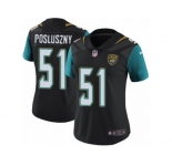 Women's Nike Jacksonville Jaguars #51 Paul Posluszny Vapor Untouchable Limited Black Alternate NFL Jersey